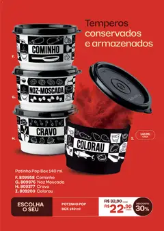 Tupperware - Catálogo Vitrine 01 - Pré-Visualização do folheto da loja Tupperware, válido de 01.01.2026 | Página: 17