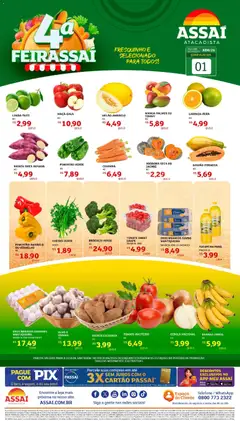 Assaí Atacadista ofertas - PA - Pré-Visualização do folheto da loja Assaí Atacadista, válido de 01.04.2026