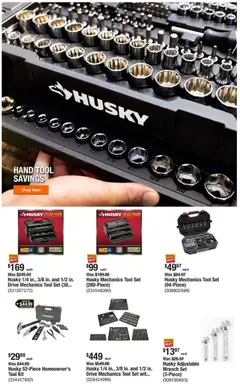 Preview of Home Depot weekly ads valid from 11.12.2025 | Page: 8 | Products: Wrench