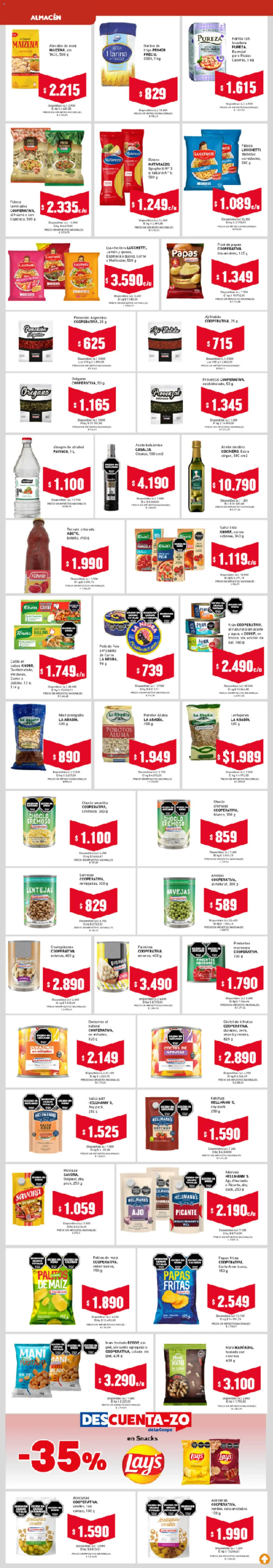 Cooperativa Obrera - Ahorrón │ válido desde el 06.04.2026 | Página: 3 | Productos: Ketchup, Pimentón, Jamón, Orégano