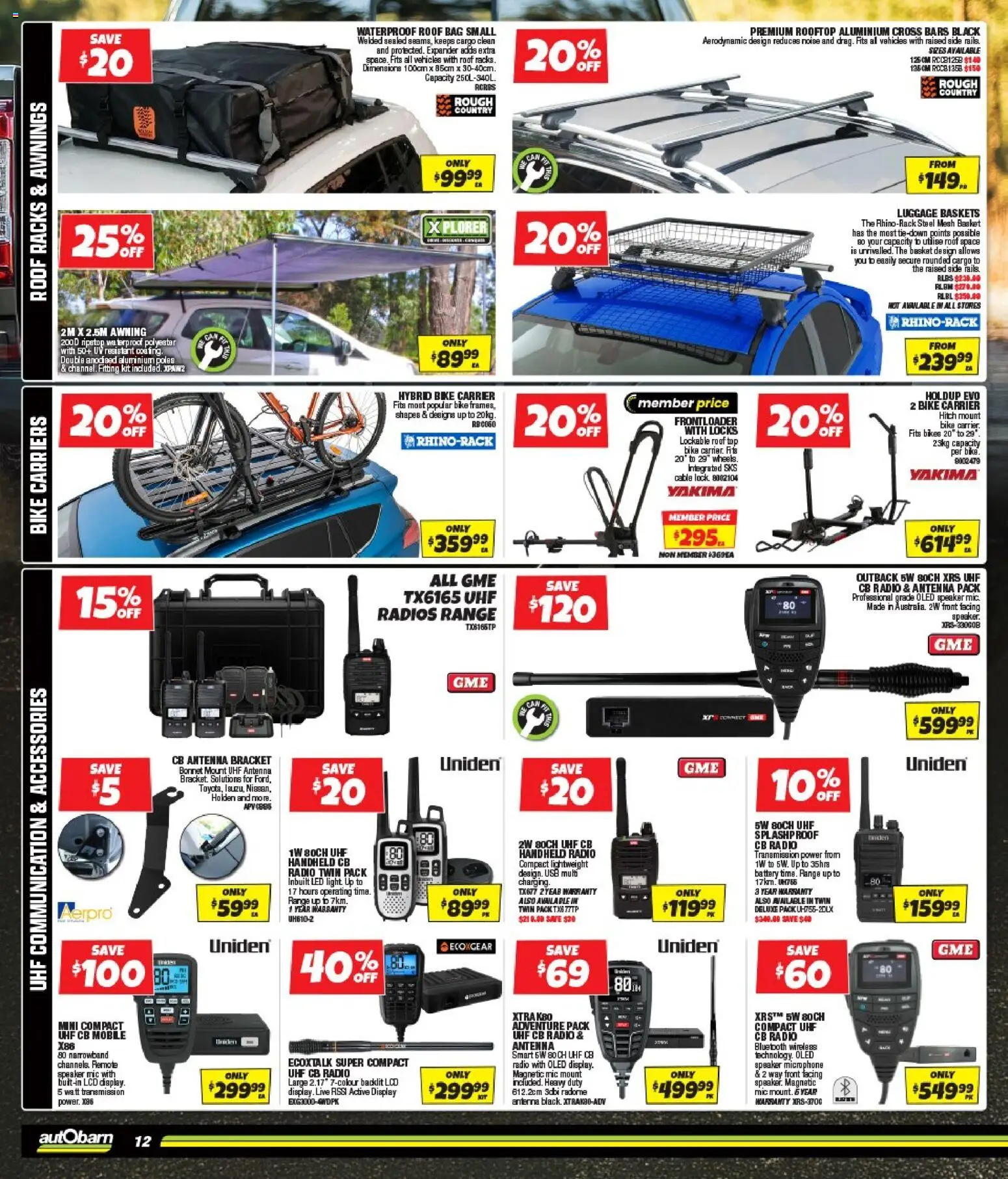 Autobarn catalogue - valid from 21.01.2026 | Page: 12 | Products: Battery, Light, Cable, Microphone