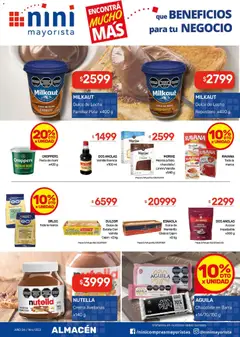 Vista previa NINI Mayorista ofertas válido desde el 30.03.2026 | Página: 26 | Productos: Azucar, Gelatina, Mani, Pasta