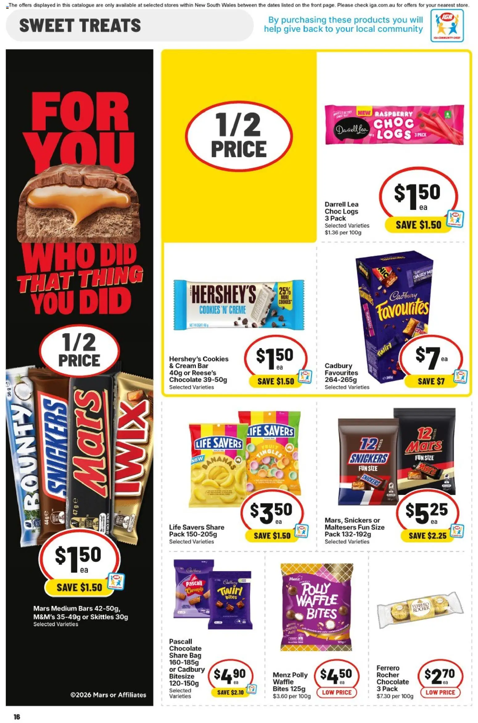 IGA catalogue - valid from 11.03.2026 | Page: 15 | Products: Dairy, Bananas, Cream, Raspberry