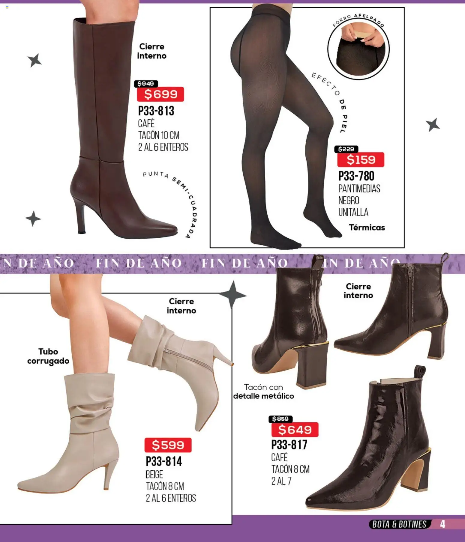 Nuevas ofertas de Cklass válidas en toda la República Mexicana desde el 02.01.2026. ¡Encuentra las mejores ofertas en Cklass catálogo Rebajas Inicio de Año Calzado! | Página: 5 | Productos: Café, Botines