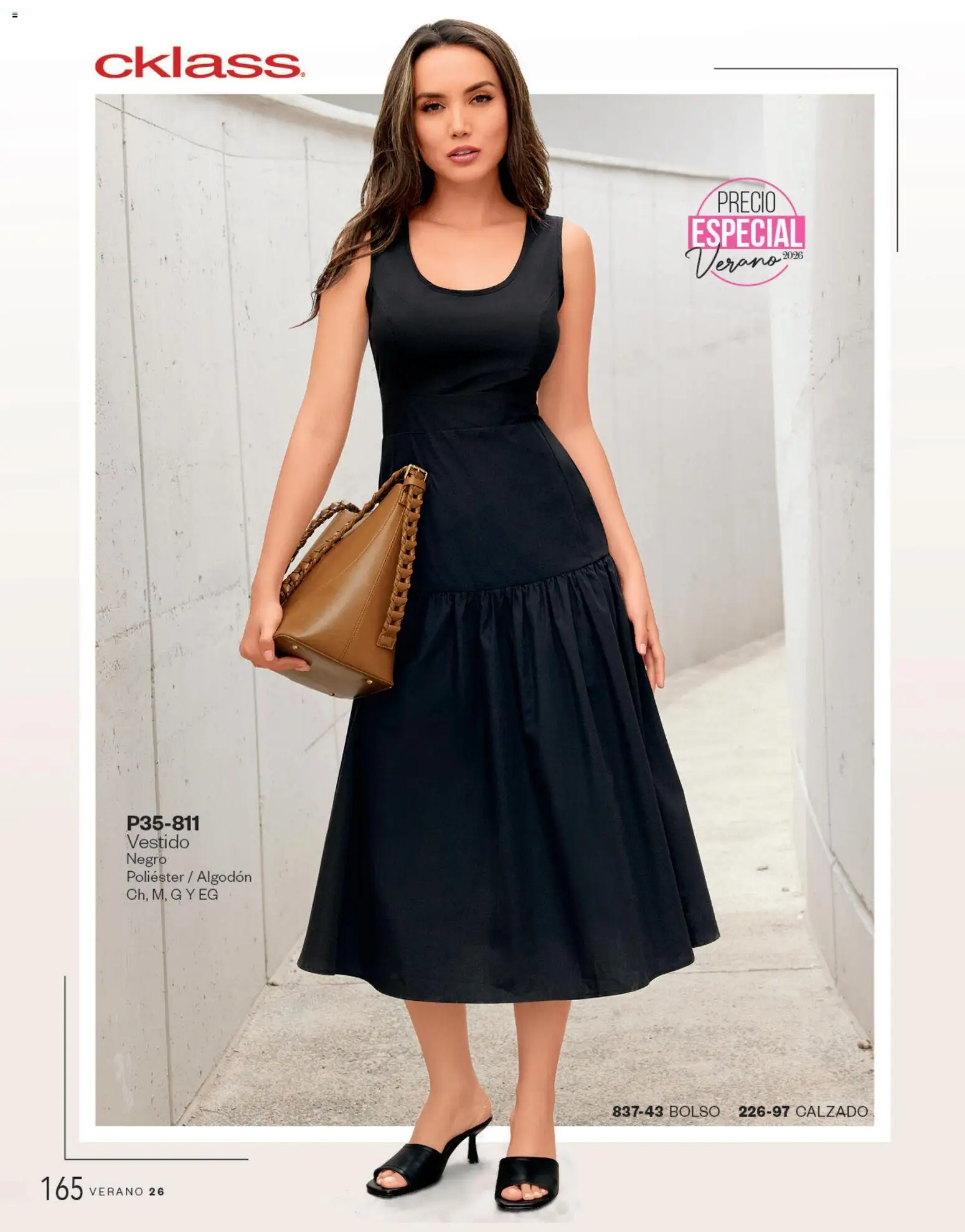 Nuevas ofertas de Cklass válidas en toda la República Mexicana desde el 05.03.2026. ¡Encuentra las mejores ofertas en Cklass catálogo Complemento Verano Calzado! | Página: 396 | Productos: Bolso, Algodón, Vestido