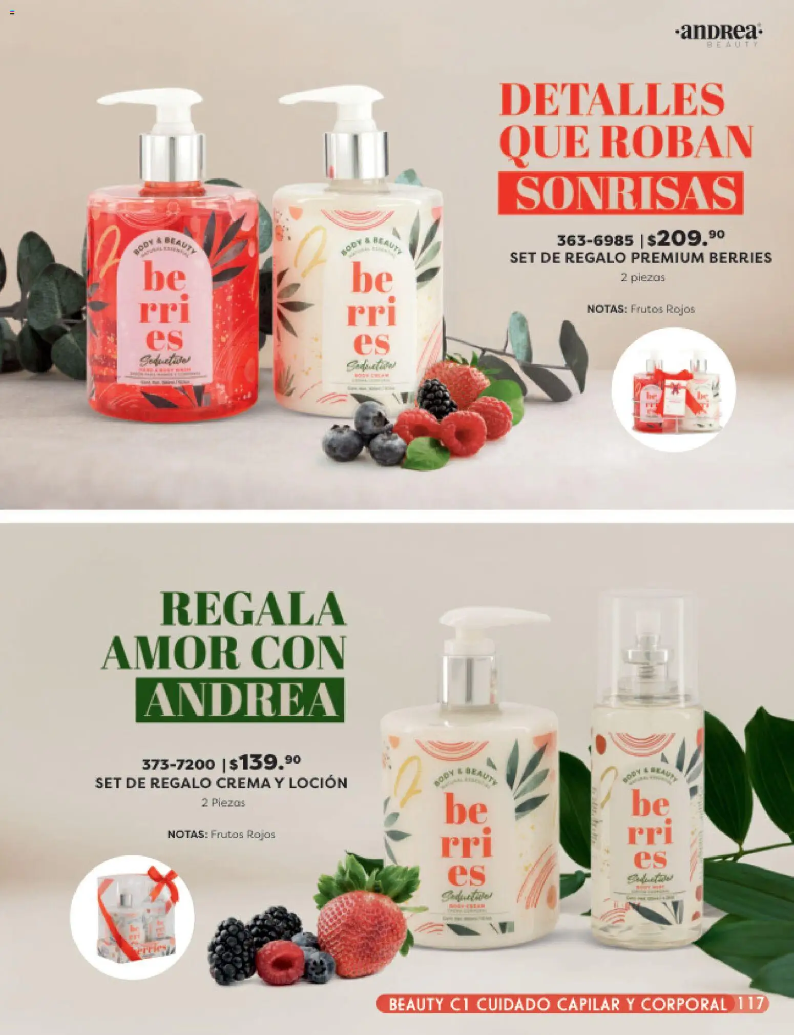 Nuevas ofertas de Andrea válidas en toda la República Mexicana desde el 25.01.2026. ¡Encuentra las mejores ofertas en Andrea catálogo Beauty! | Página: 117 | Productos: Crema, Loción
