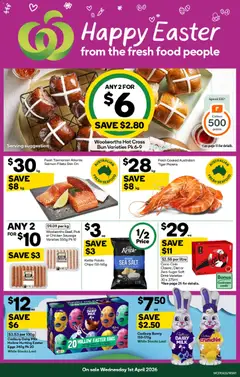 Preview of Woolworths catalogue  - valid from 01.04.2026