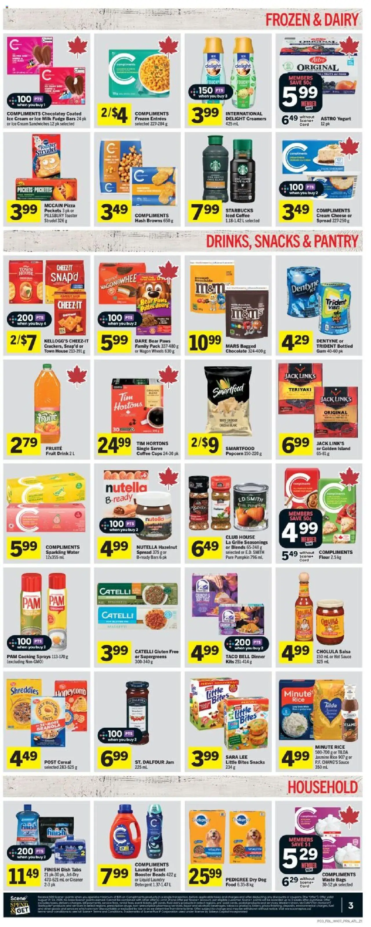 Foodland flyer valid from 21.08.2025 | Page: 4 | Products: Rice, Cream, Detergent, Pumpkin