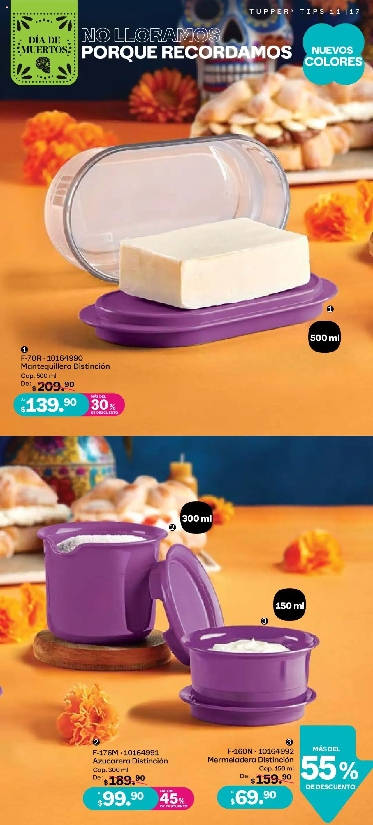 Nuevas ofertas de Tupperware válidas en toda la República Mexicana desde el 06.10.2025. ¡Encuentra las mejores ofertas en Tupperware - Catálogo! | Página: 17 | Productos: Azucarera