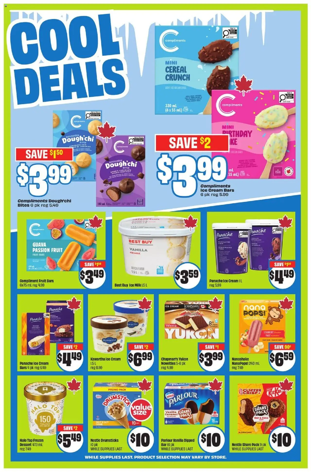 FreshCo flyer valid from 28.08.2025 | Page: 6 | Products: Cream, Ice cream, Milk, Chocolate