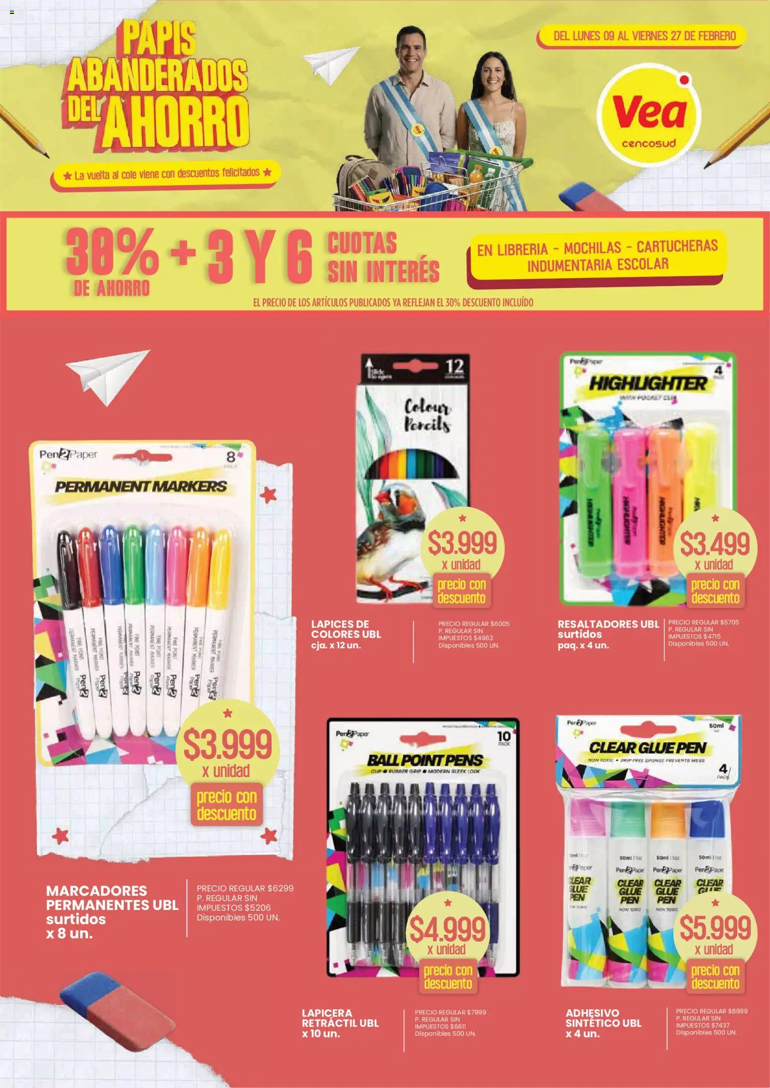 Vea - Oferta Nacional Vuelta al Cole │ válido desde el 09.02.2026 | Página: 4