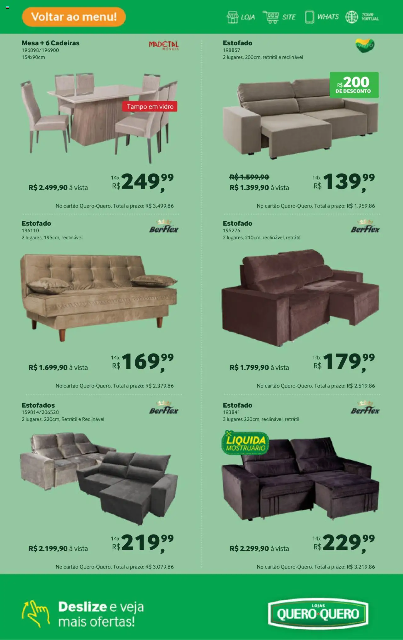 Lojas Quero-Quero Folheto - válido de 01.07.2025 | Página: 36 | Produtos: Mesa