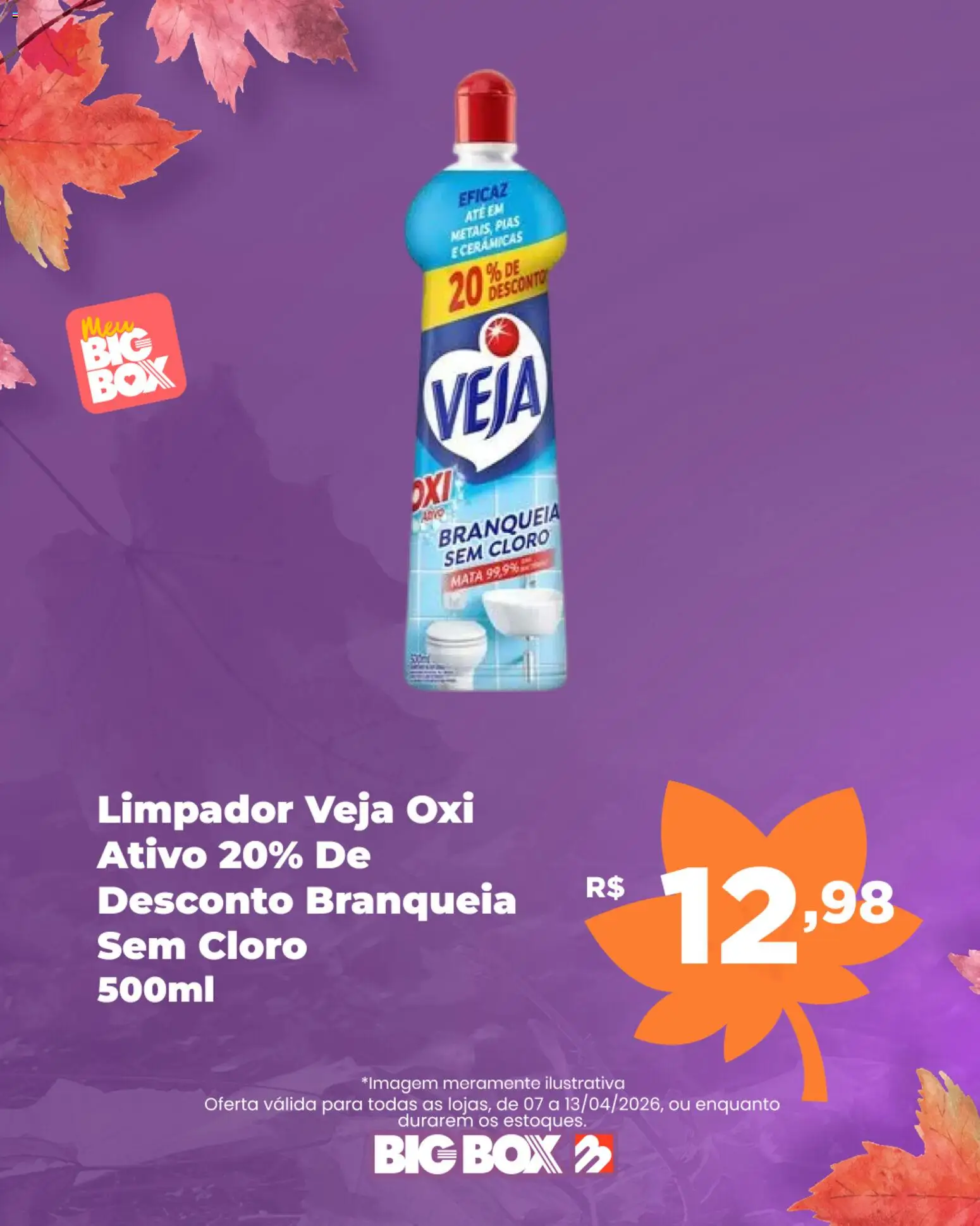 Big Box Folheto - válido de 07.04.2026 | Página: 4 | Produtos: Cloro