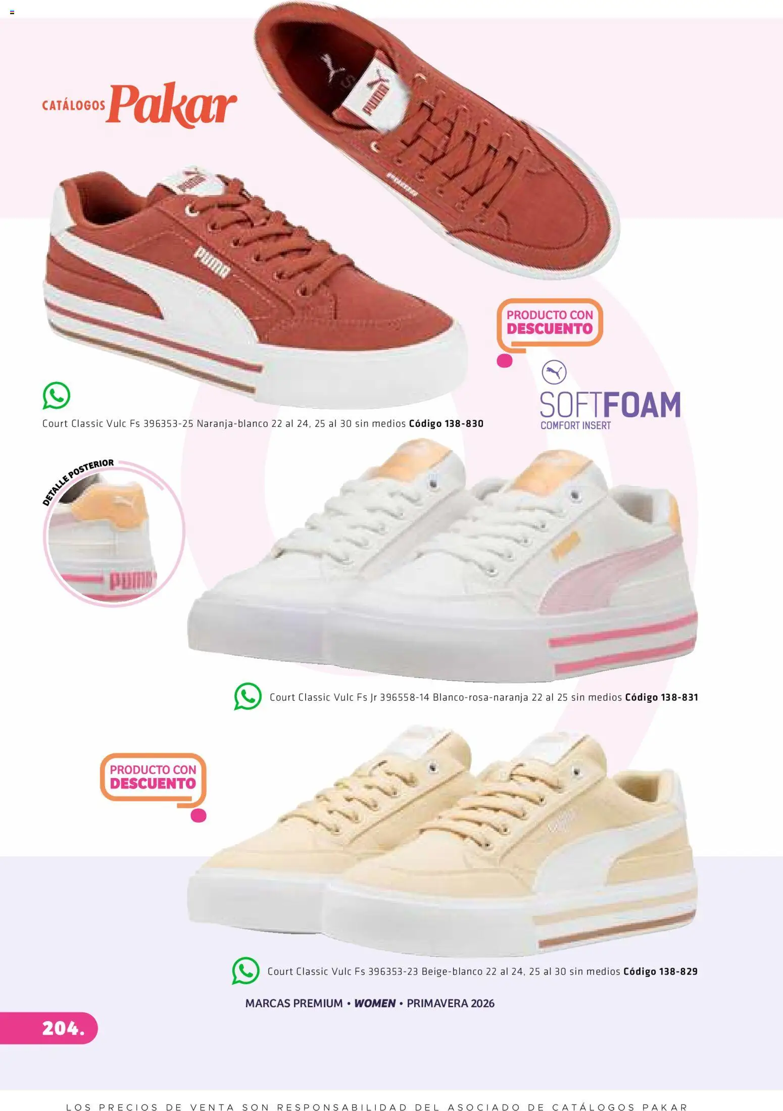 Nuevas ofertas de SC Pakar válidas en toda la República Mexicana desde el 27.02.2026. ¡Encuentra las mejores ofertas en SC Pakar catálogo Premium Women! | Página: 204