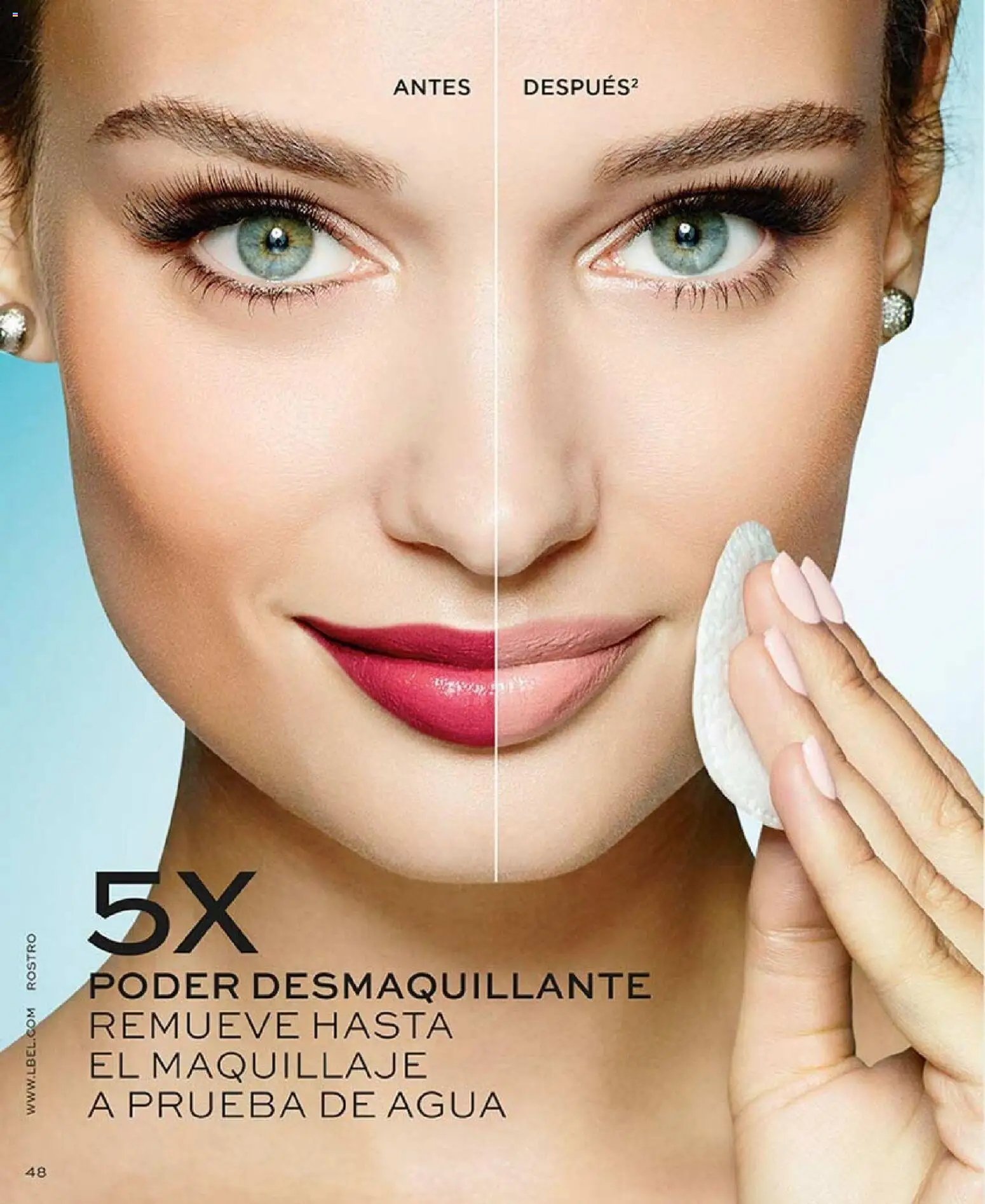 Catálogo L'Bel Campaña 1 │ válido desde el 01.01.2026 | Página: 48 | Productos: Desmaquillante, Agua, Maquillaje