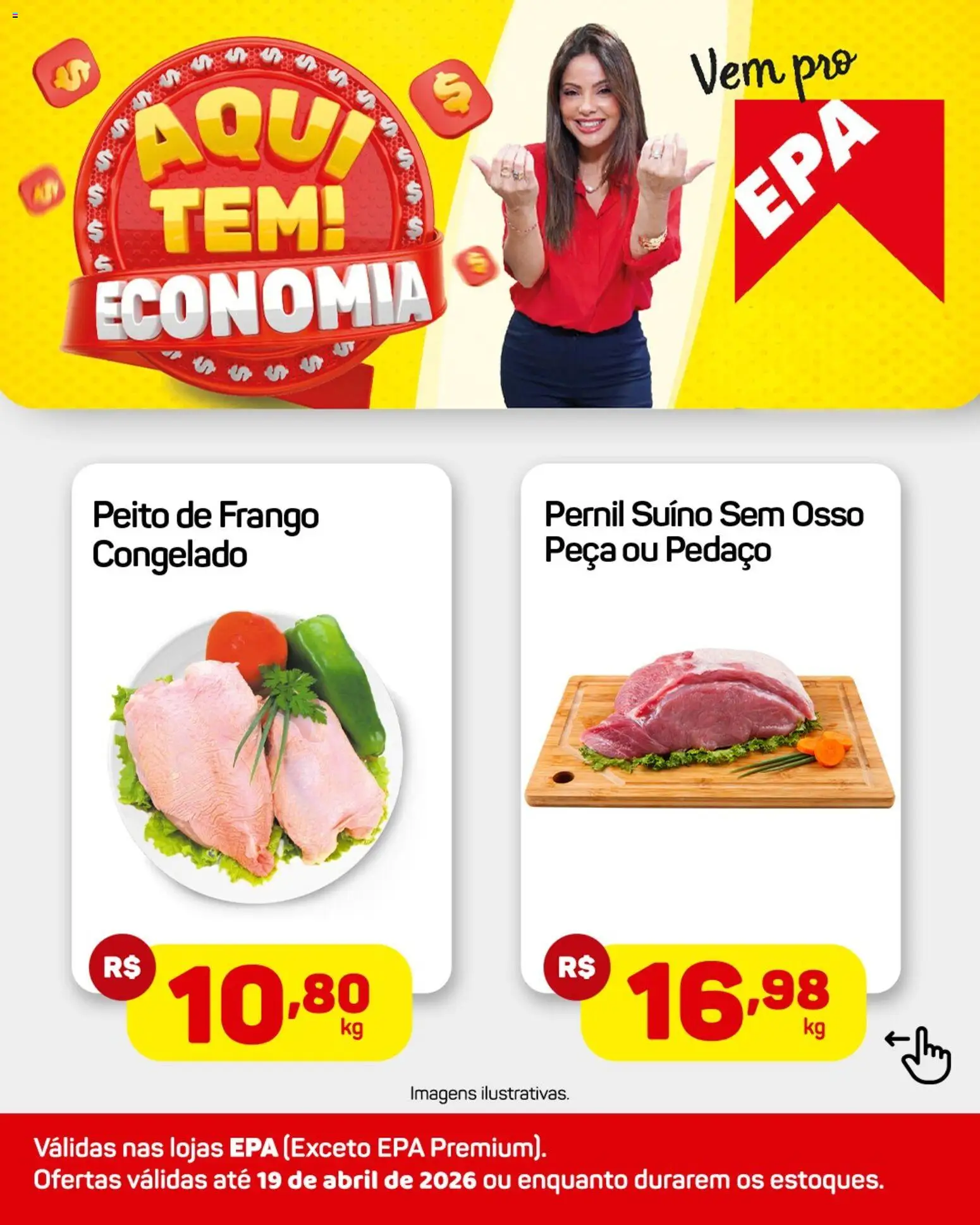 EPA Folheto - válido de 13.04.2026 | Página: 3 | Produtos: Pernil, Frango, Peito de frango
