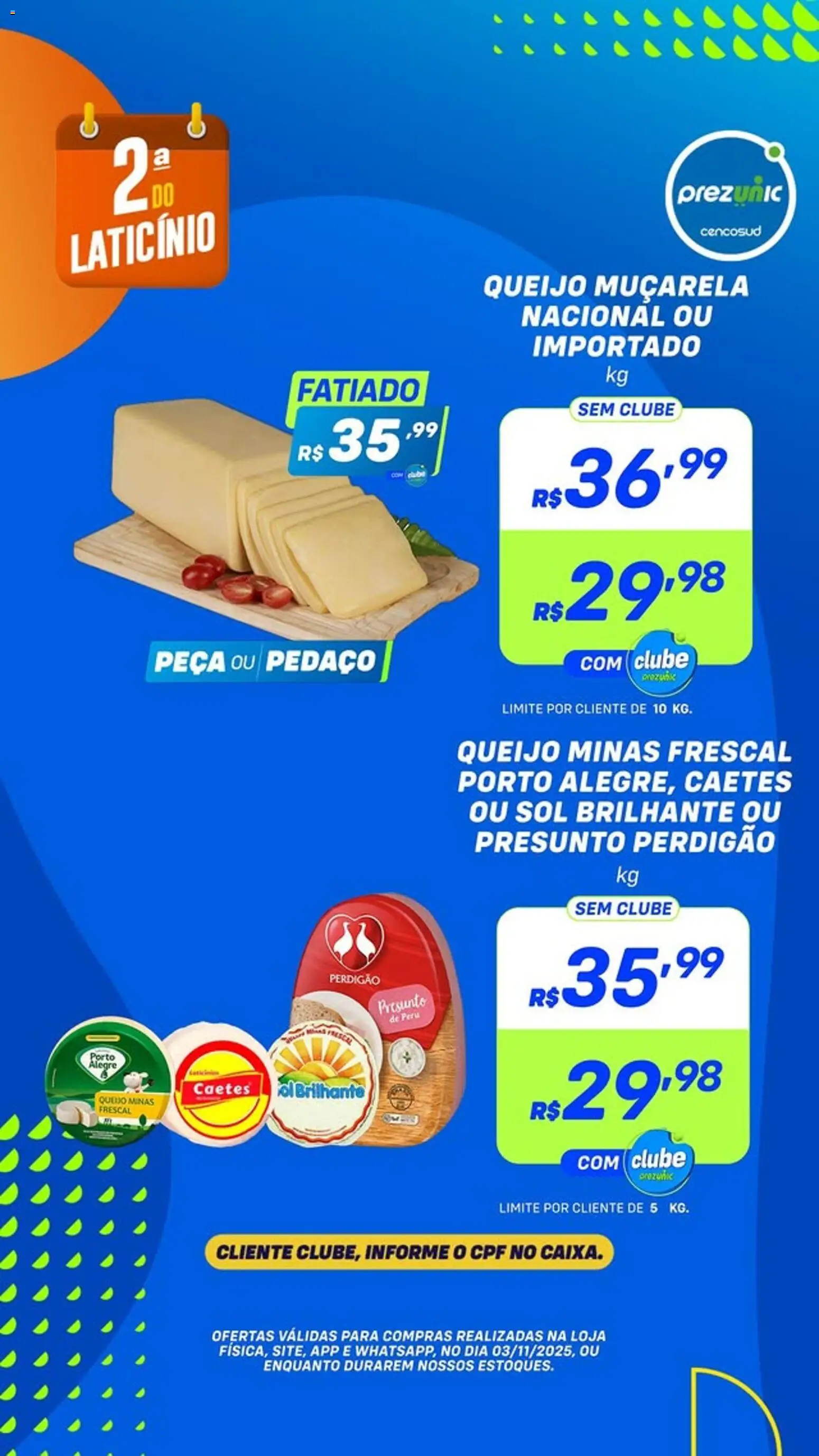 Prezunic Folheto - válido de 03.11.2025 | Página: 1