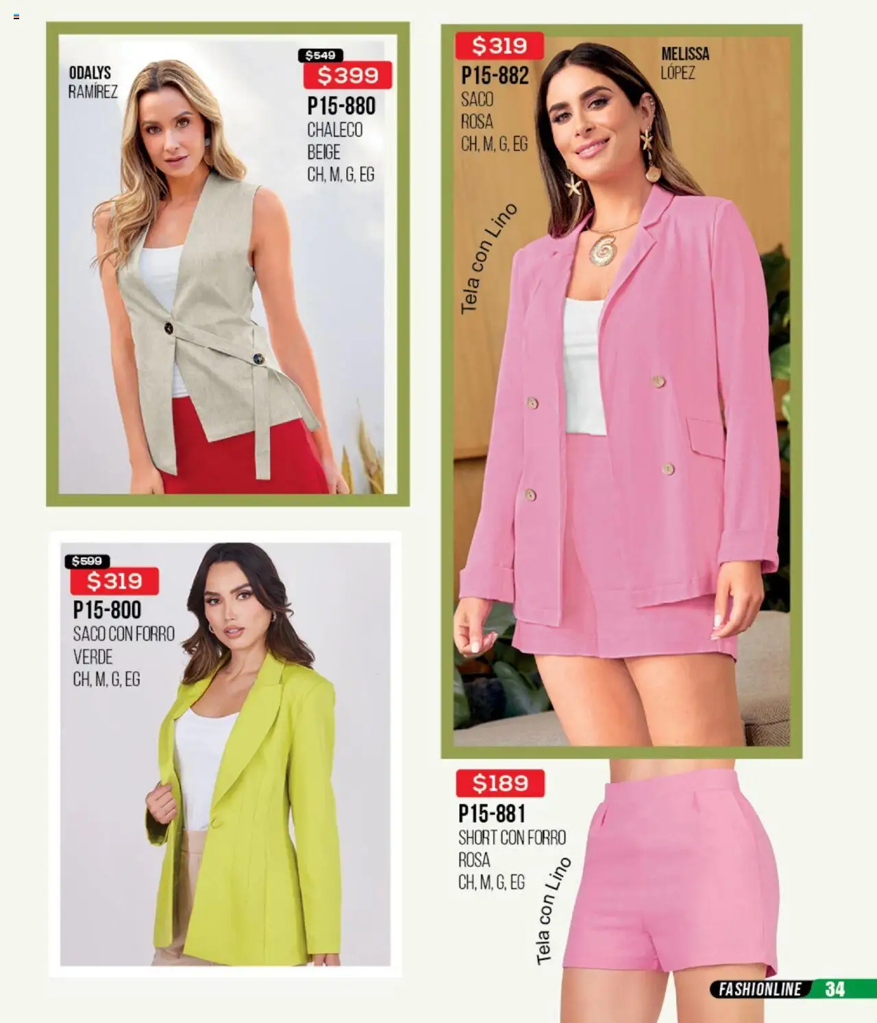 Nuevas ofertas de Cklass válidas en toda la República Mexicana desde el 22.09.2025. ¡Encuentra las mejores ofertas en Cklass - Catálogo Liquidación Ropa! | Página: 35 | Productos: Chaleco, Short