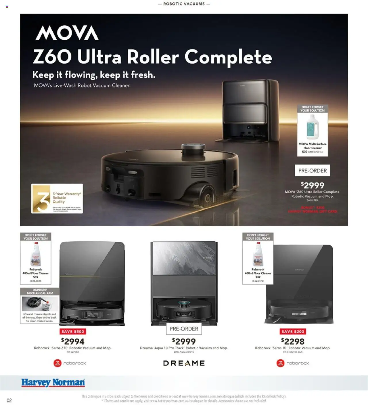 Harvey Norman catalogue - valid from 09.09.2025 | Page: 2 | Products: Cleaner, Accessories, Robot