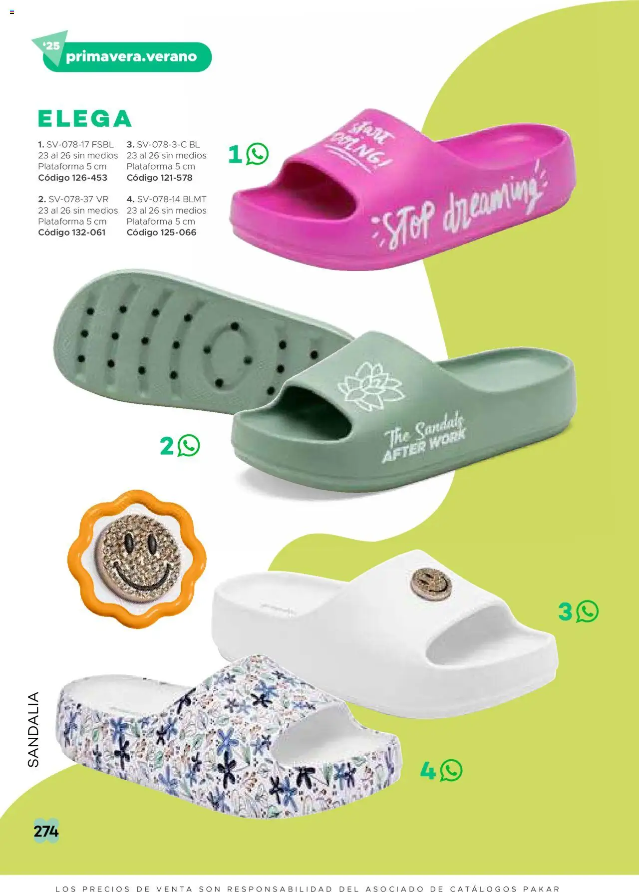 Nuevas ofertas de SC Pakar válidas en toda la República Mexicana desde el 31.01.2025. ¡Encuentra las mejores ofertas en SC Pakar catálogo Primavera Verano! | Página: 274