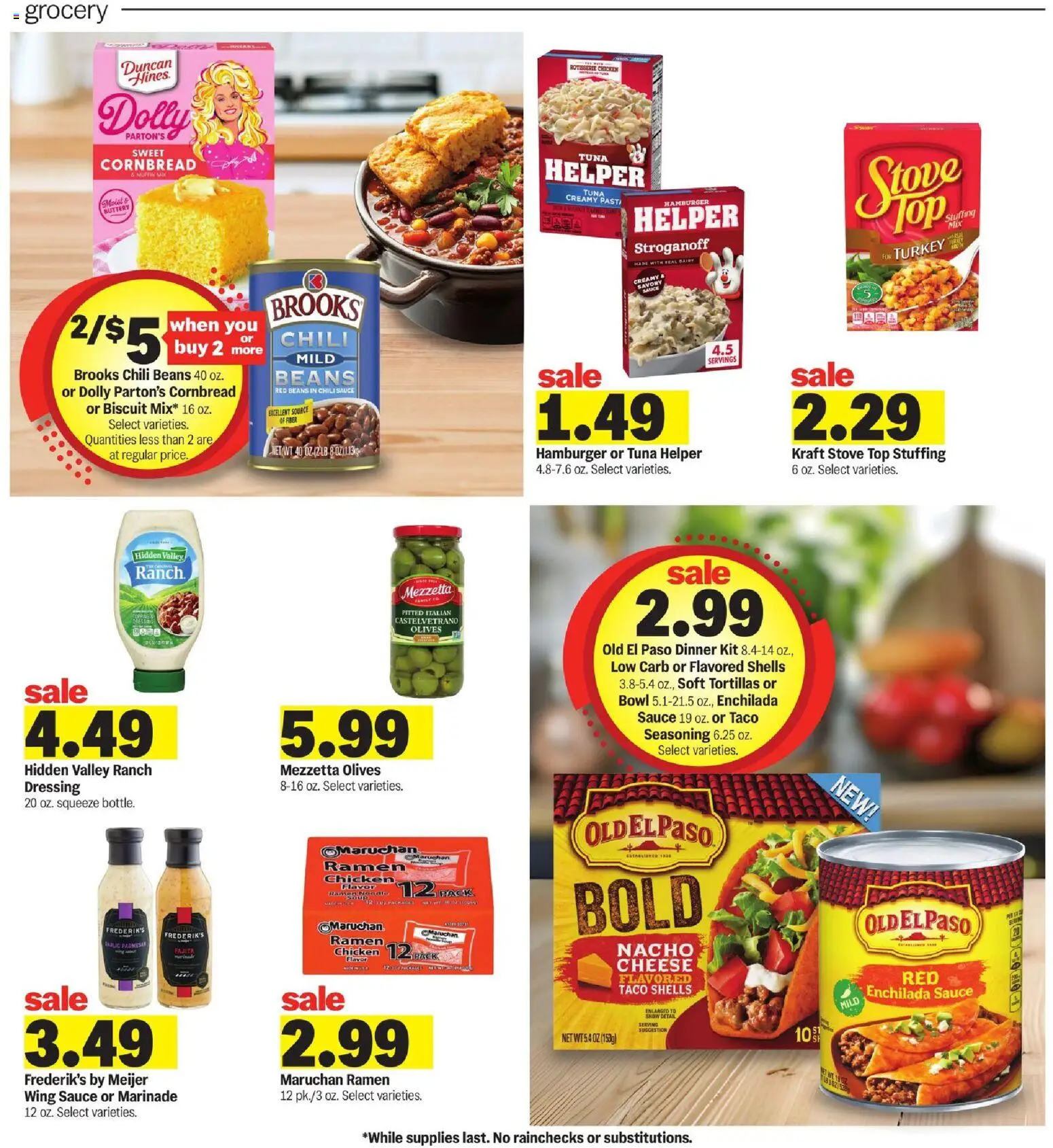 Meijer Weekly Ad - MI - valid from 29.10.2025 | Page: 9 | Products: Cheese, Sauce, Stove