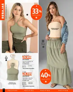 Pacifika - Campaña 03 / 2026 -  Vista previa de la revista de la tienda Pacifika valido desde el 01.03.2026 | Página: 264 | Productos: Falda, Top