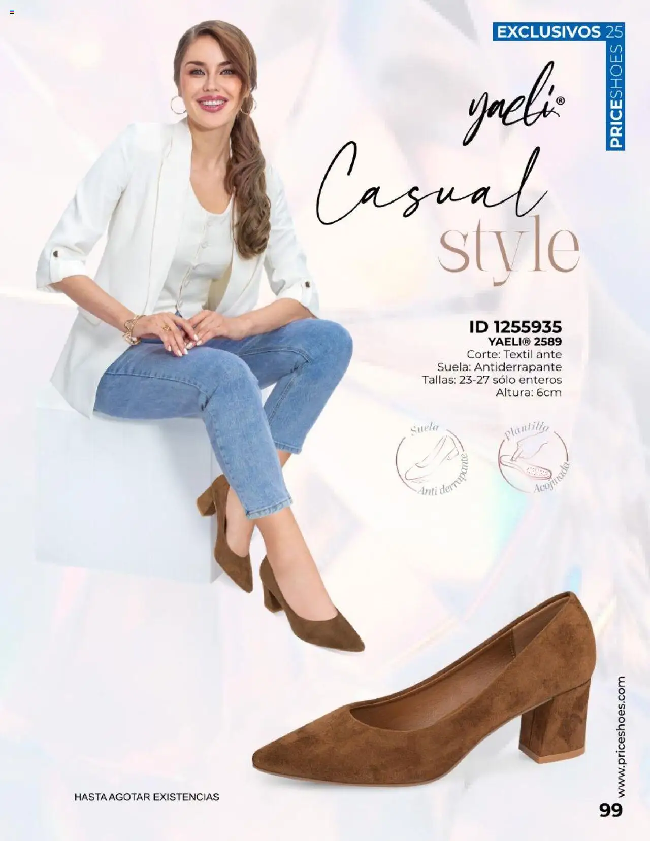 Nuevas ofertas de Price Shoes válidas en toda la República Mexicana desde el 19.10.2025. ¡Encuentra las mejores ofertas en Price Shoes catálogo Exclusivos 2025! | Página: 99