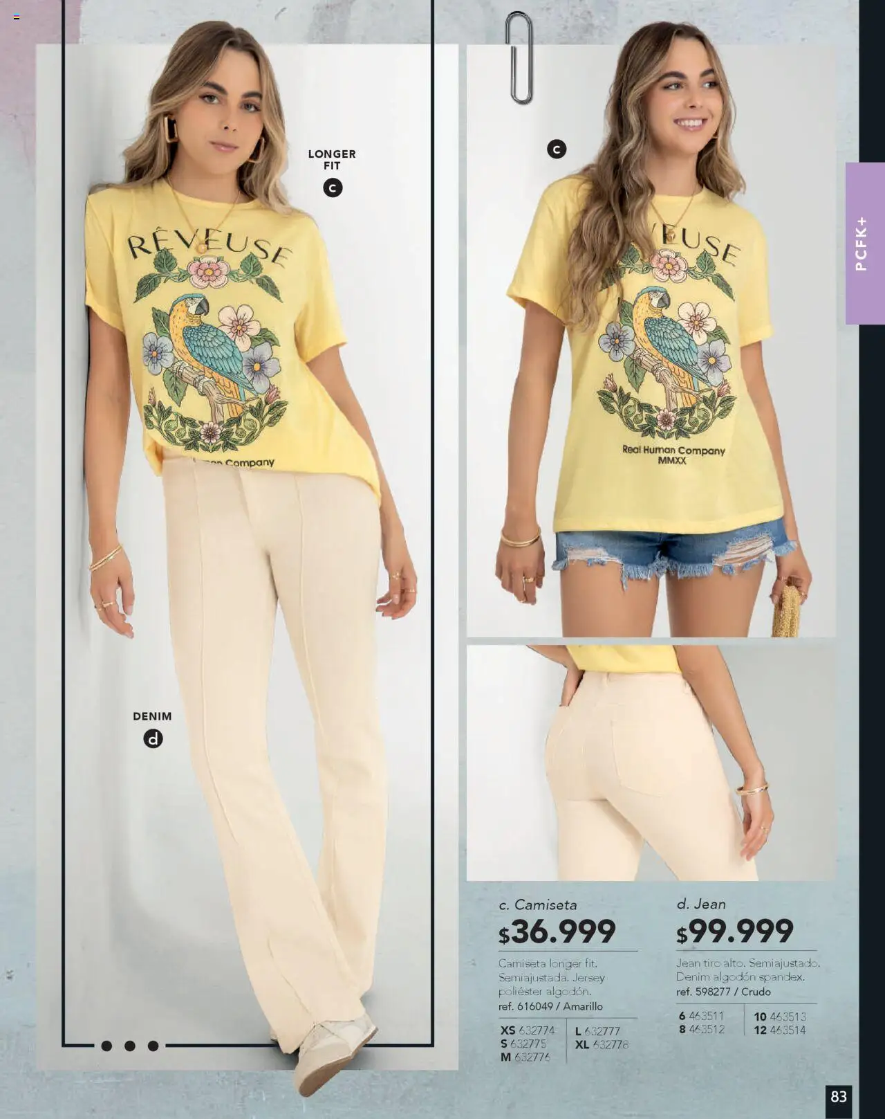 Pacifika revista - valida desde el 01.09.2025 | Página: 95 | Productos: Algodón, Jean, Camiseta