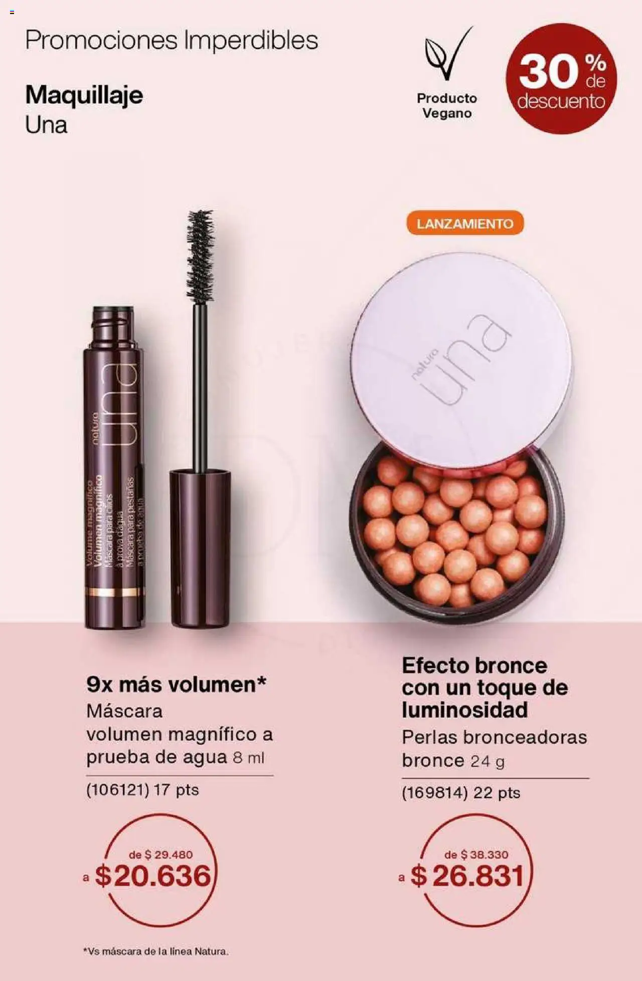 Catálogo Natura Ciclo 6 │ válido desde el 03.04.2025 | Página: 16 | Productos: Maquillaje, Máscara, Agua