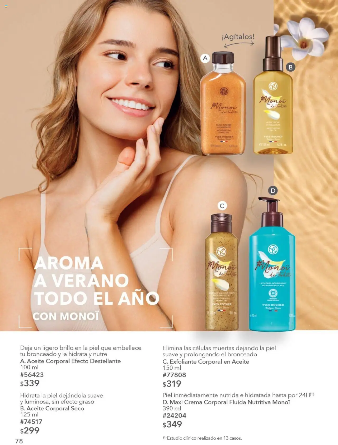 Nuevas ofertas de Yves Rocher válidas en toda la República Mexicana desde el 28.10.2025. ¡Encuentra las mejores ofertas en Yves Rocher - Campaña 15 2025! | Página: 80 | Productos: Exfoliante corporal, Brillo, Aceite, Crema corporal