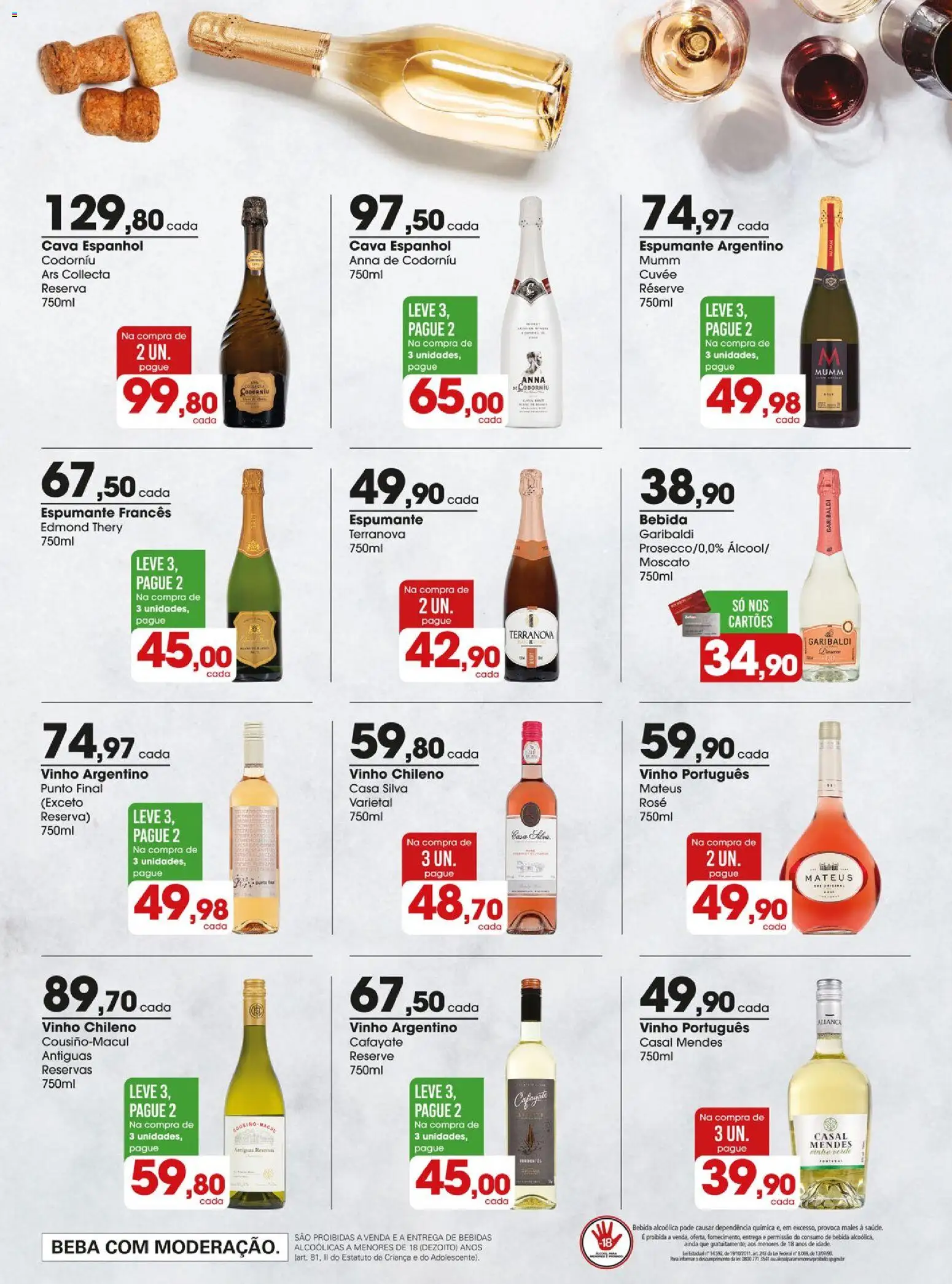 Zaffari Folheto - válido de 03.03.2026 | Página: 16 | Produtos: Espumante, Aliança, Vinho, Bebida