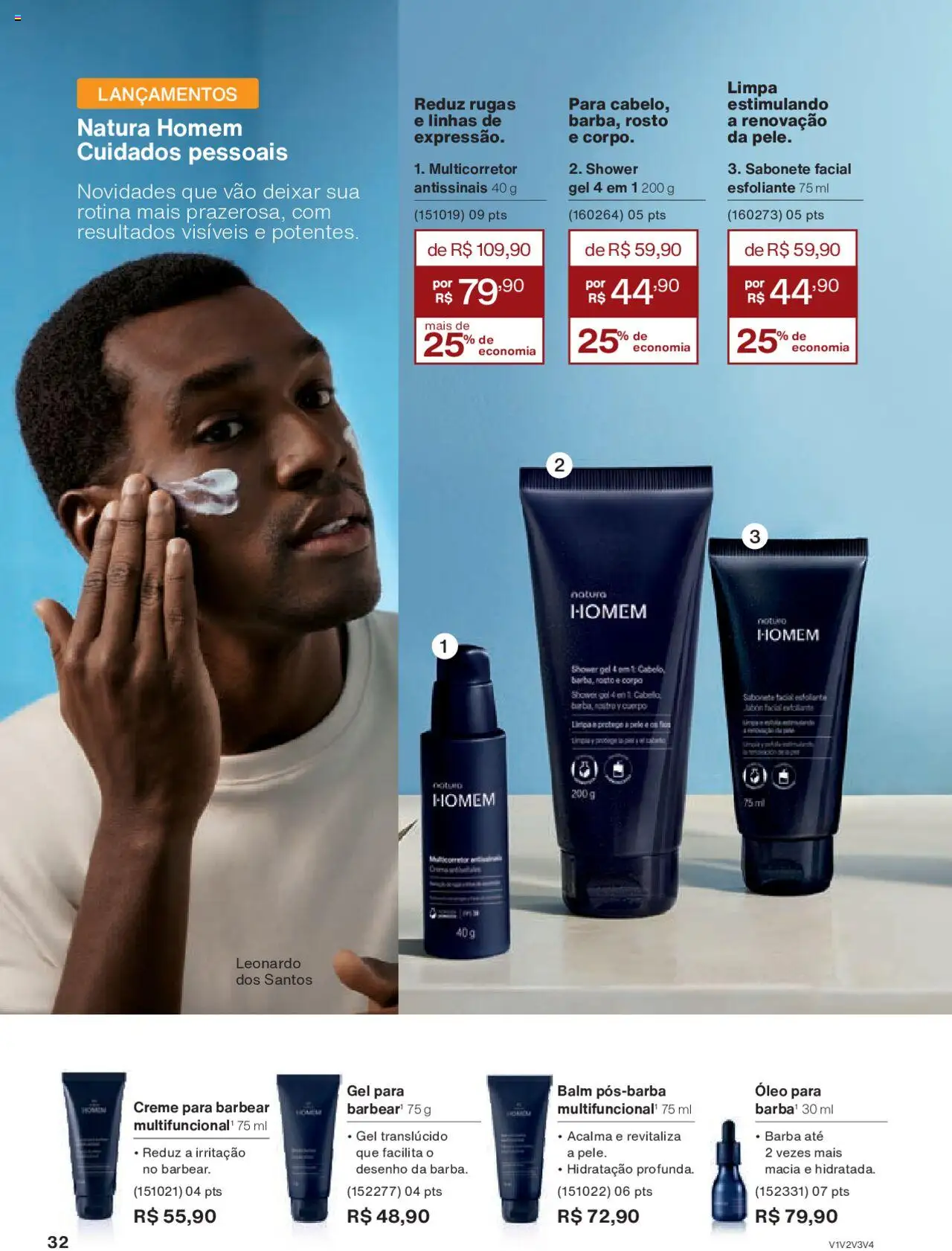 Natura Folheto - válido de 15.06.2025 | Página: 32 | Produtos: Óleo, Creme, Sabonete