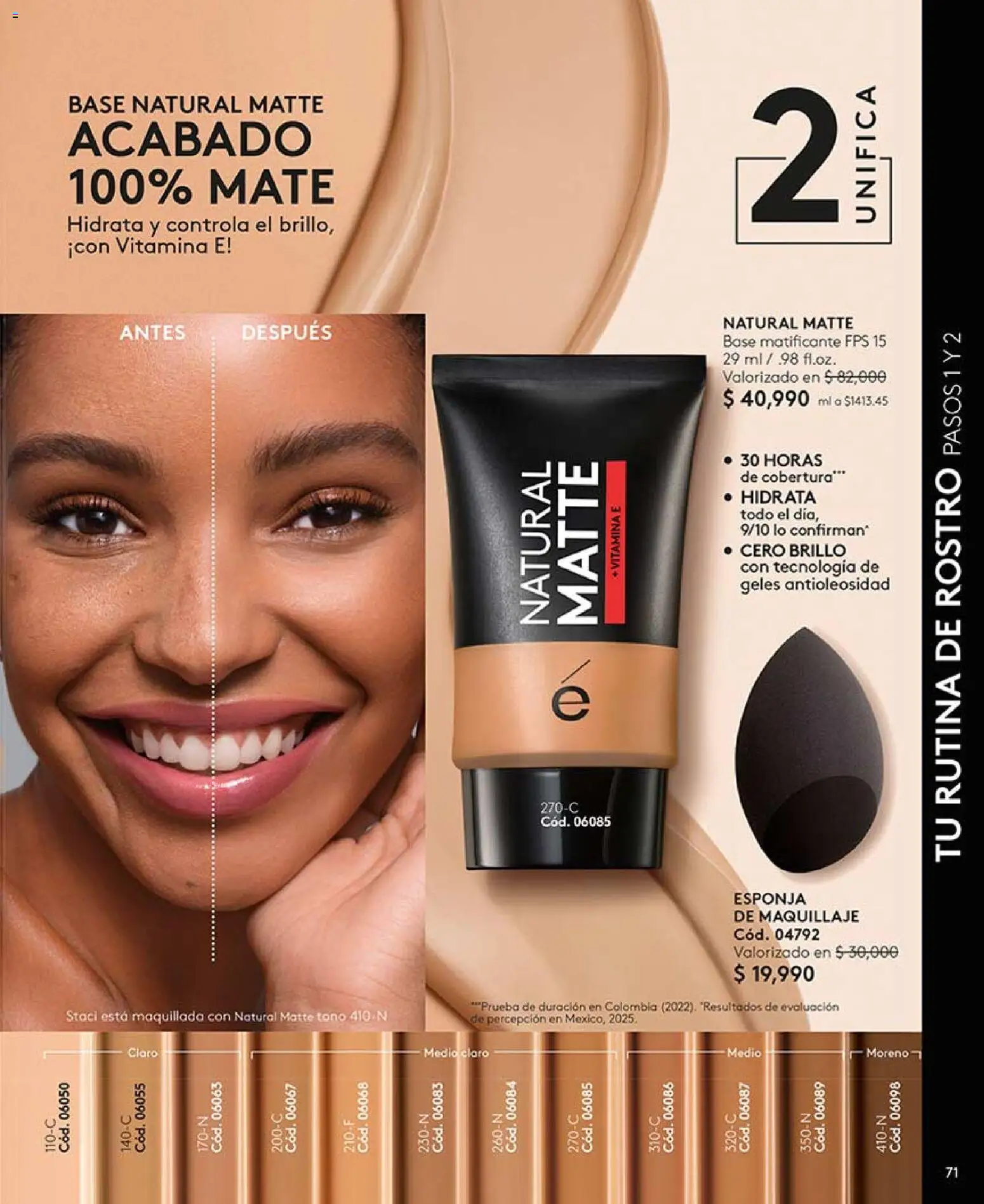 Ésika revista - valida desde el 13.03.2026 | Página: 71 | Productos: Esponja, Brillo, Maquillaje, Esponja de maquillaje