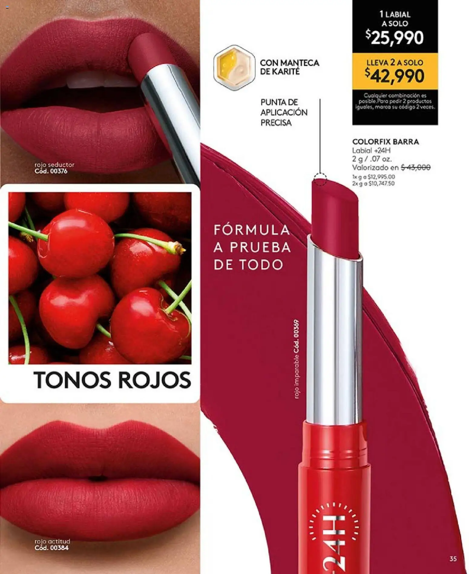 Ésika revista - valida desde el 01.02.2026 | Página: 35 | Productos: Combinación, Manteca