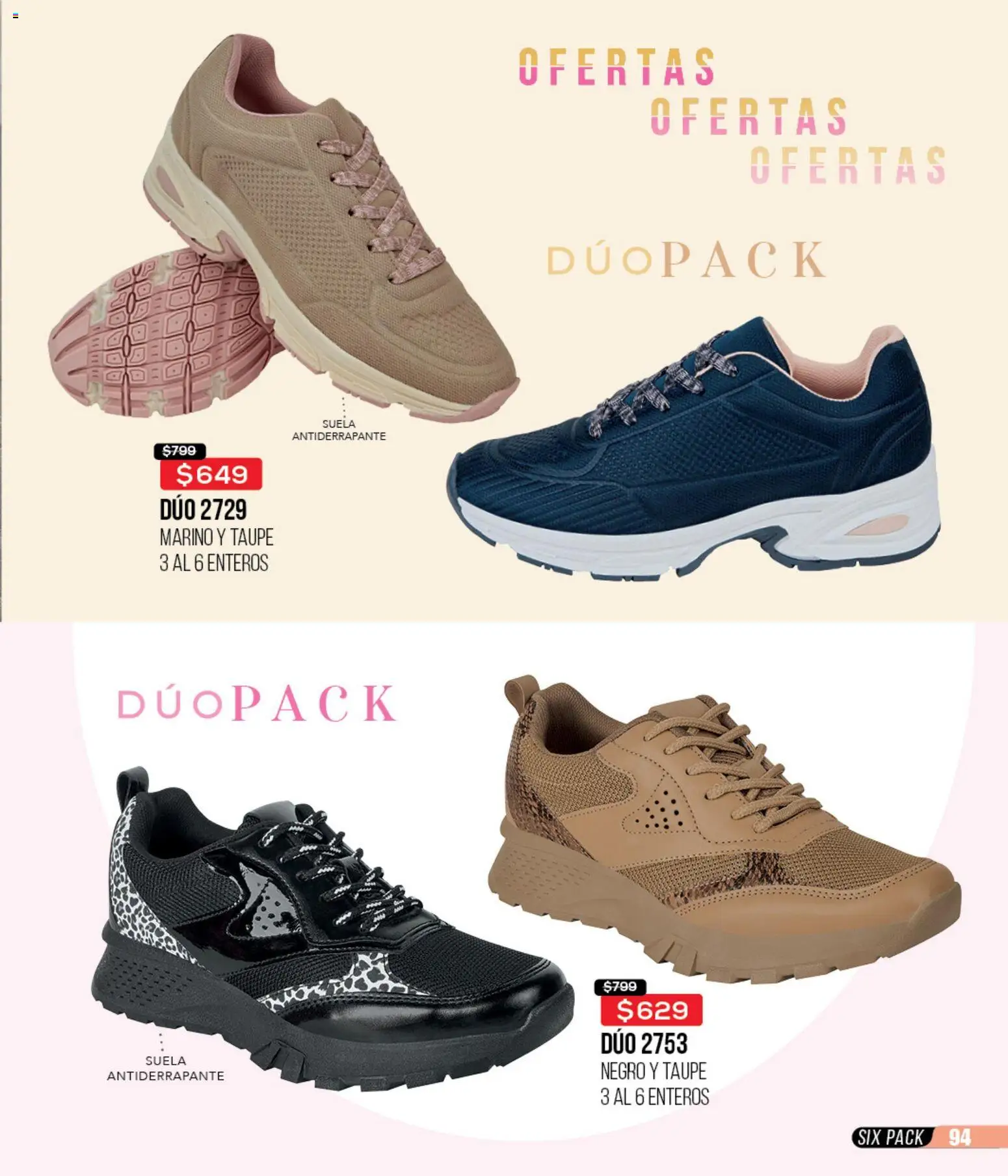 Nuevas ofertas de Cklass válidas en toda la República Mexicana desde el 12.01.2026. ¡Encuentra las mejores ofertas en Cklass catálogo Mega Ofertas Ropa! | Página: 258