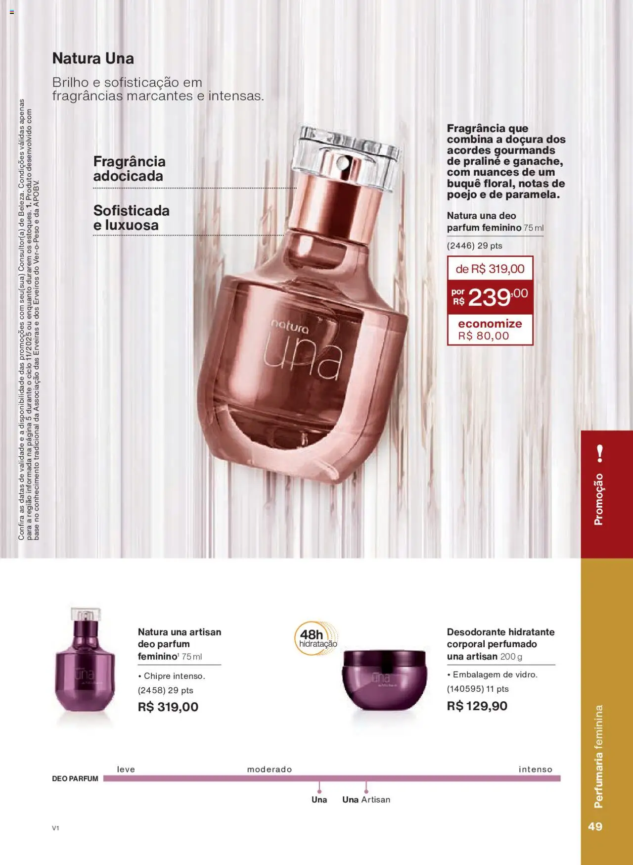Natura Folheto - válido de 15.06.2025 | Página: 49 | Produtos: Fragrância, Desodorante, Base