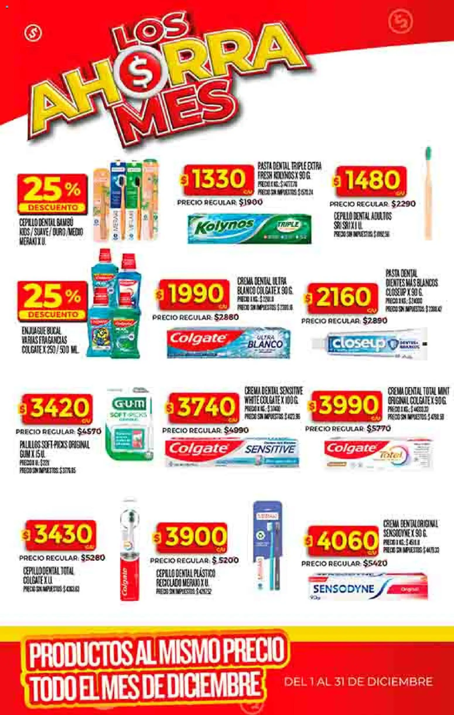Dia - Ofertas - Salta y Jujuy │ válido desde el 17.12.2025 | Página: 37 | Productos: Cepillo, Pasta dental, Enjuague bucal, Pasta