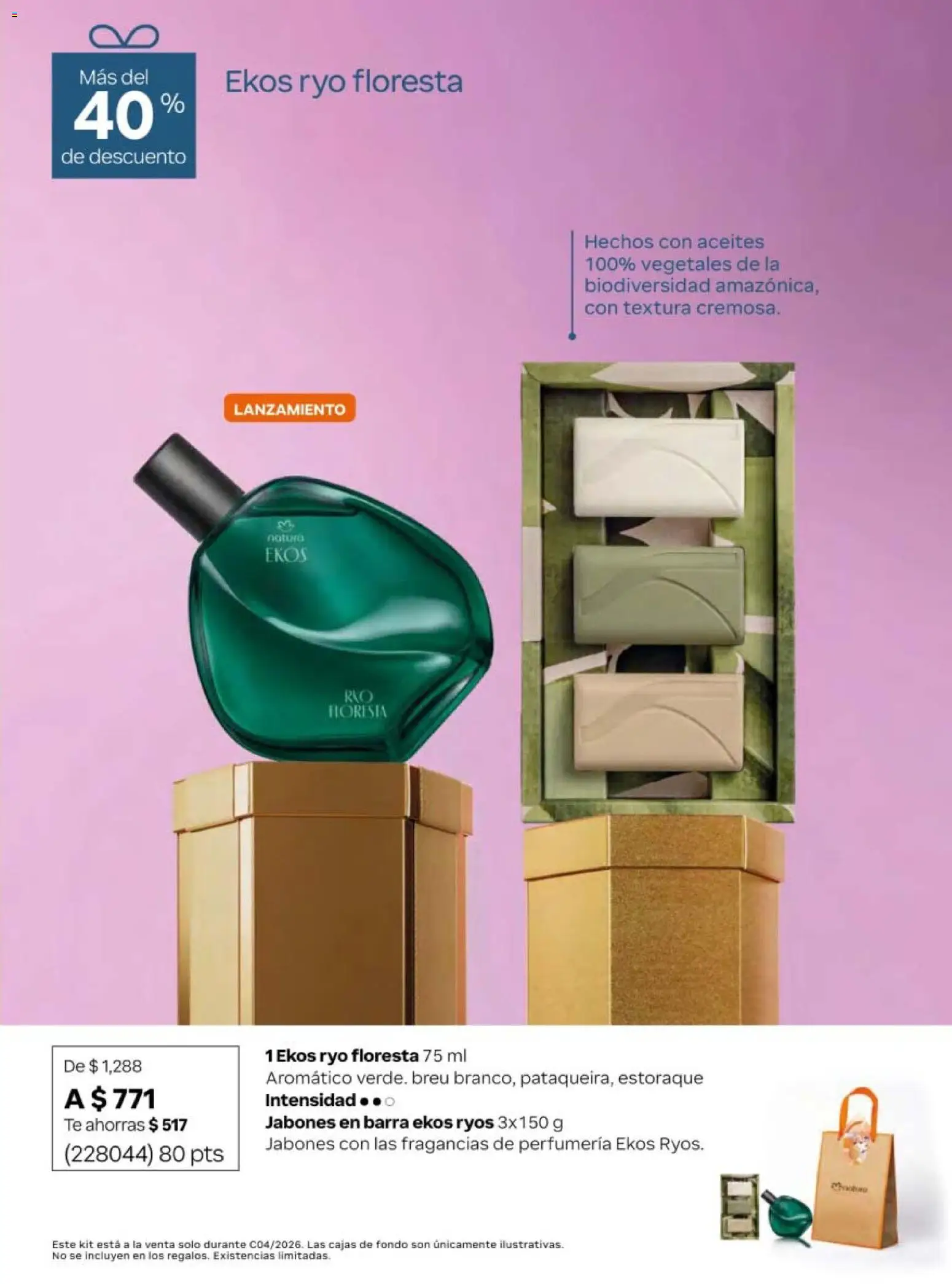 Nuevas ofertas de Natura válidas en toda la República Mexicana desde el 20.02.2026. ¡Encuentra las mejores ofertas en Natura campaña 4 2026! | Página: 11 | Productos: Barra, Té