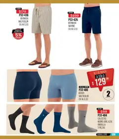 Vista previa de Cklass catálogo Rebajas Inicio de Año Calzado, nuevo folleto de la tienda, válido en México a partir del 02.01.2026 | Página: 428 | Productos: Calcetas, Bermuda