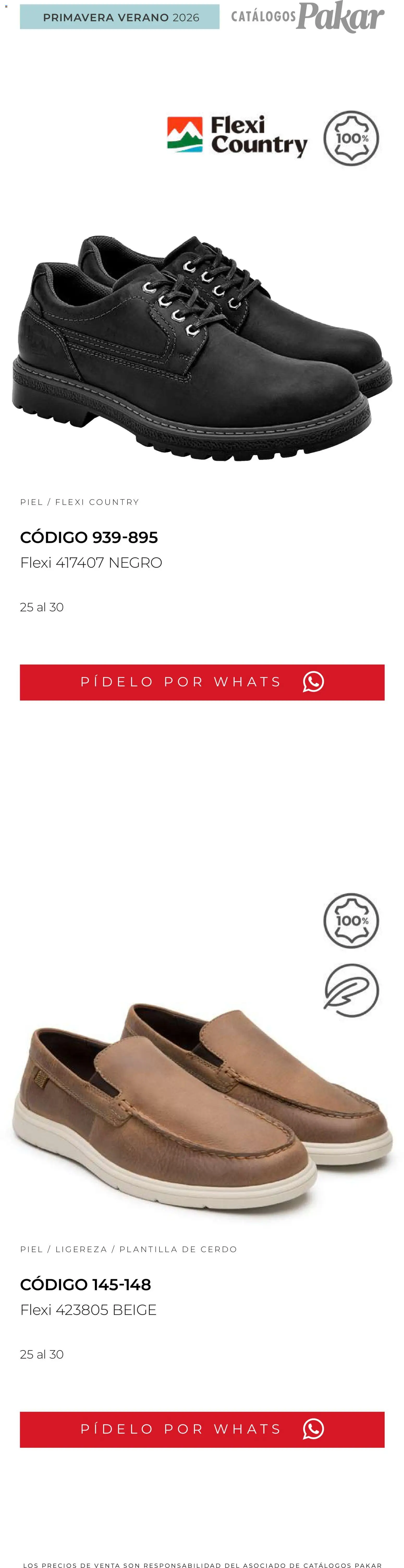 Nuevas ofertas de SC Pakar válidas en toda la República Mexicana desde el 04.03.2026. ¡Encuentra las mejores ofertas en SC Pakar catálogo Flexi PV26! | Página: 199 | Productos: Cerdo