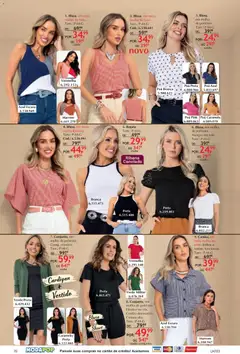 Quatro Estações - Catálogo 04-05-06 - Pré-Visualização do folheto da loja Quatro Estações, válido de 01.04.2026 | Página: 70 | Produtos: Poá, Regata, Blusa, Vestido