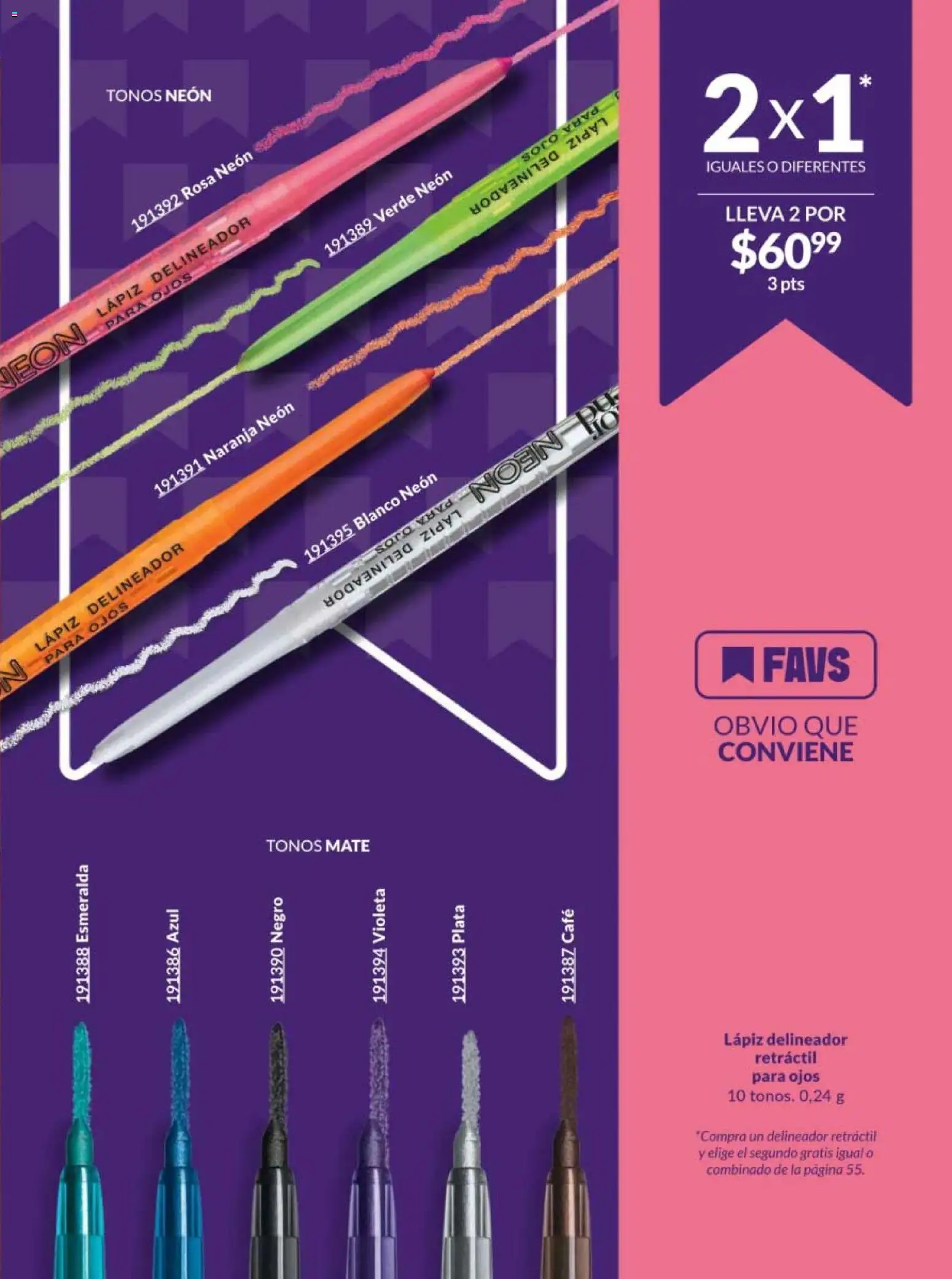 Nuevas ofertas de AVON válidas en toda la República Mexicana desde el 20.02.2026. ¡Encuentra las mejores ofertas en AVON campaña 4 2026! | Página: 49 | Productos: Café, Mate, Delineador