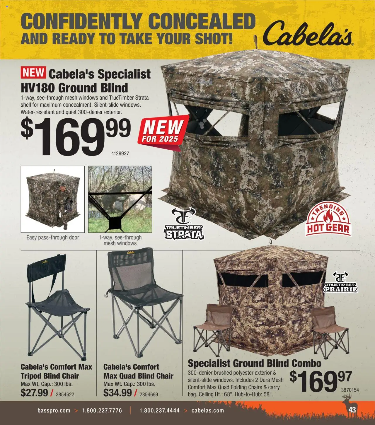 Cabela's Deer Hunting 25 - valid from 01.10.2025 | Page: 43 | Products: Chair