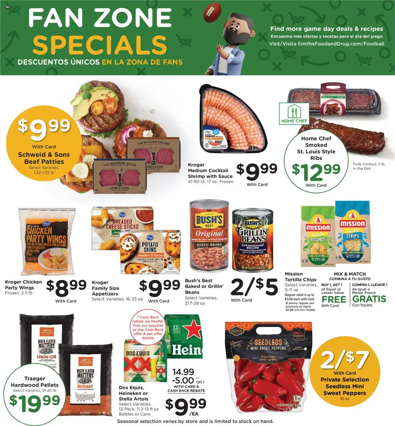 Smith's Weekly Ad - valid from 22.10.2025 | Page: 11 | Products: Clip, Beef, Game, Fan