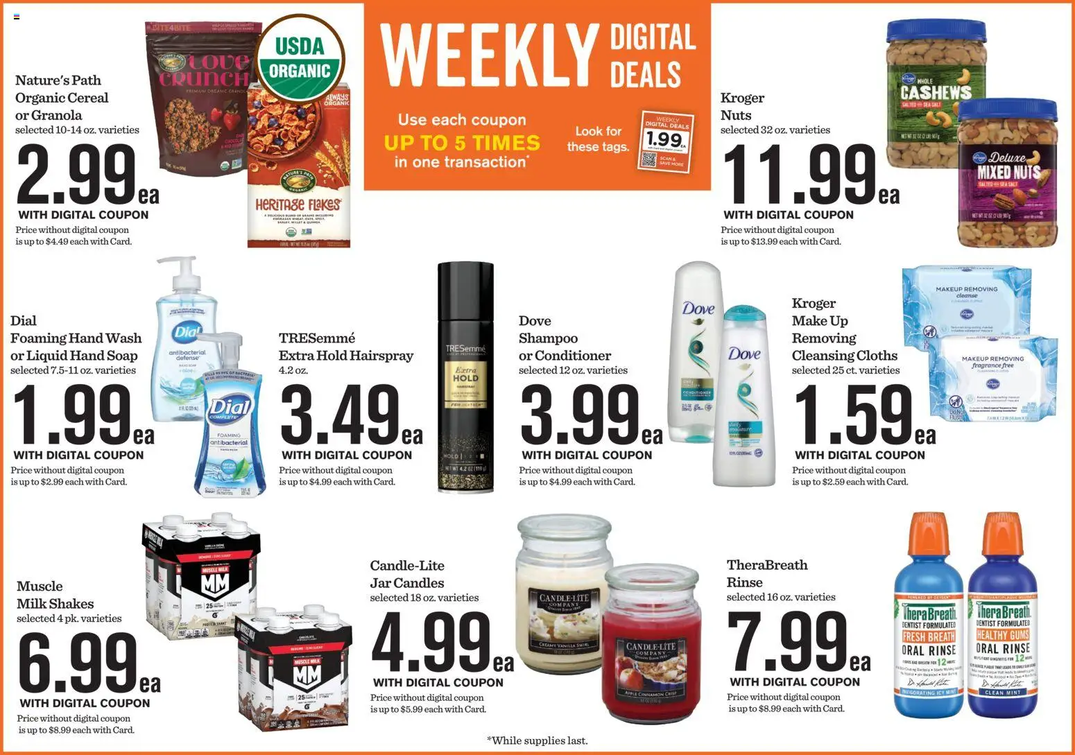 Mariano's Weekly Ad - valid from 26.12.2025 | Page: 4 | Products: Shampoo, Conditioner, Milk, Salt