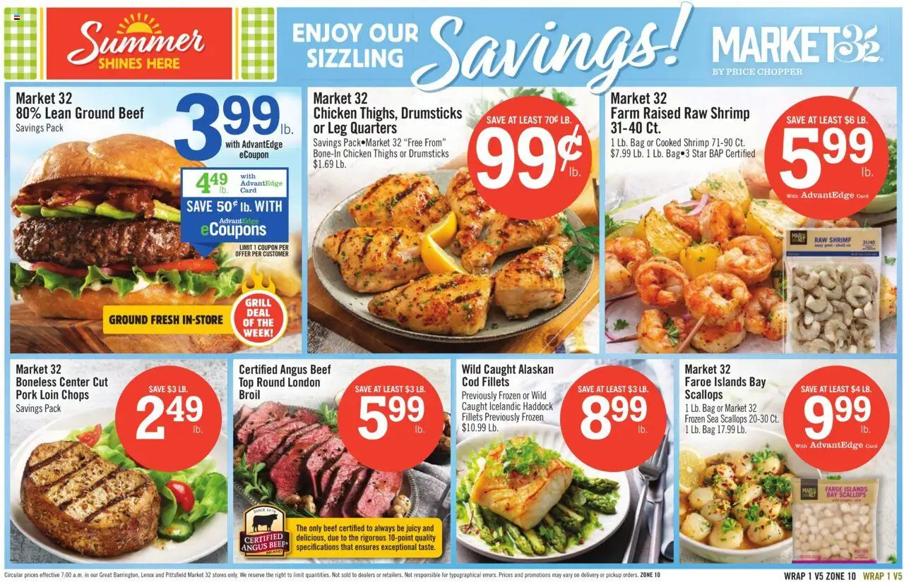Price Chopper Weekly Ad - valid from 17.08.2025 | Page: 13 | Products: Pork, Beef, Bag, Grill