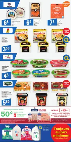 Preview of Maxi weekly flyer / circulaire from shop Maxi valid from 23.10.2025 | Page: 15 | Products: PC, Milk, Cheese, Chicken