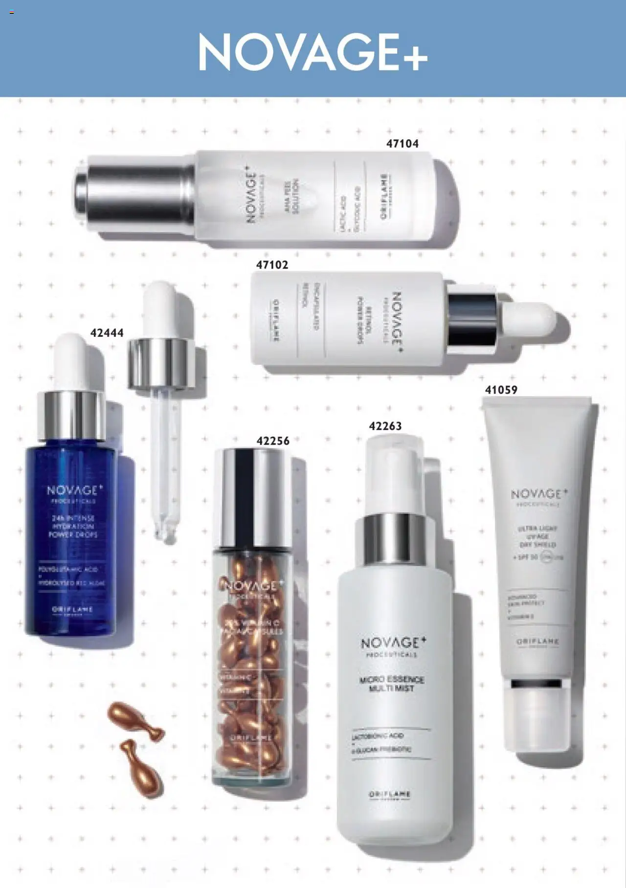 Nuevas ofertas de Oriflame válidas en toda la República Mexicana desde el 04.03.2025. ¡Encuentra las mejores ofertas en Oriflame campaña Novage 4 2025! | Página: 42