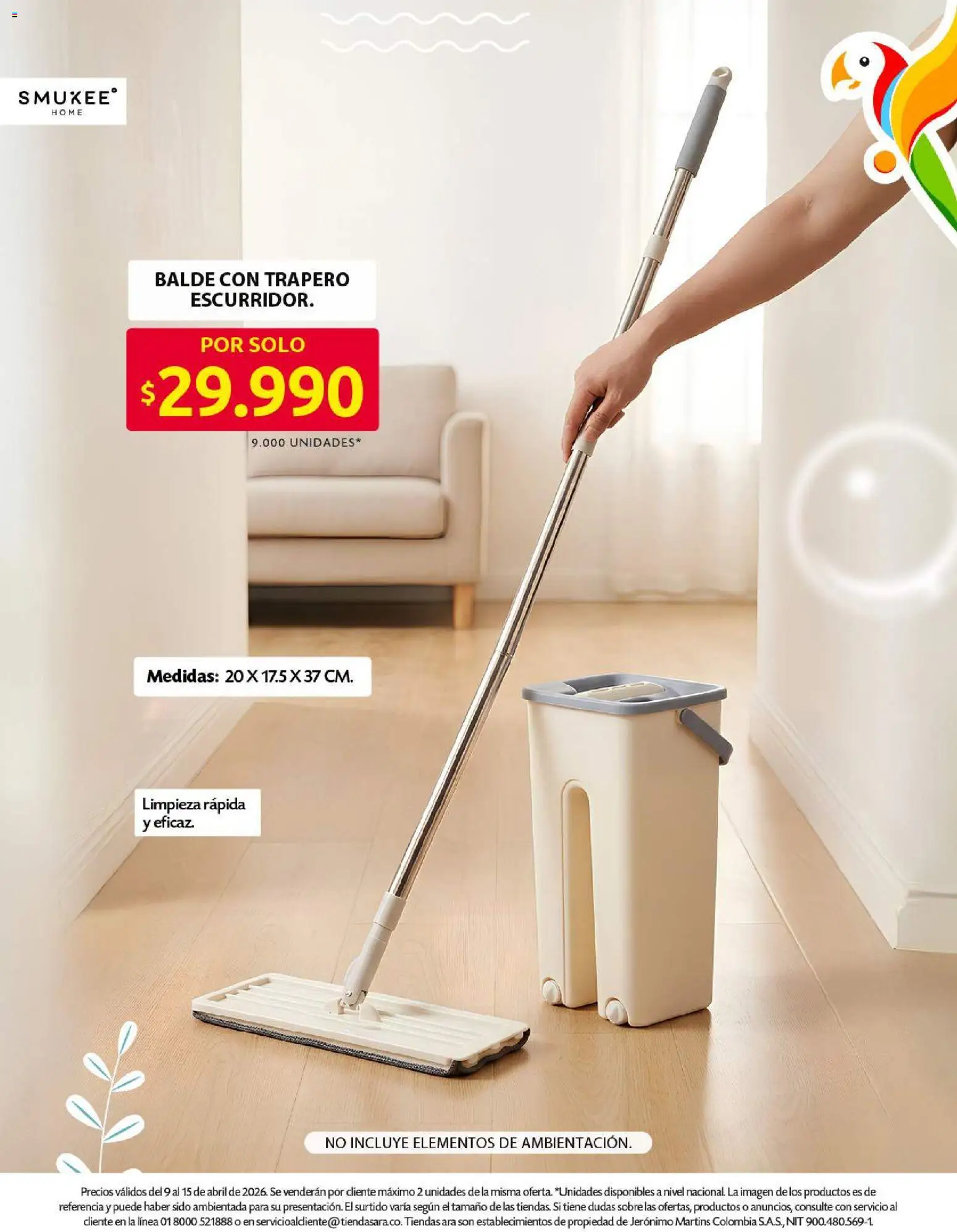 Ara revista - valida desde el 09.04.2026 | Página: 20 | Productos: Sobre, Trapero