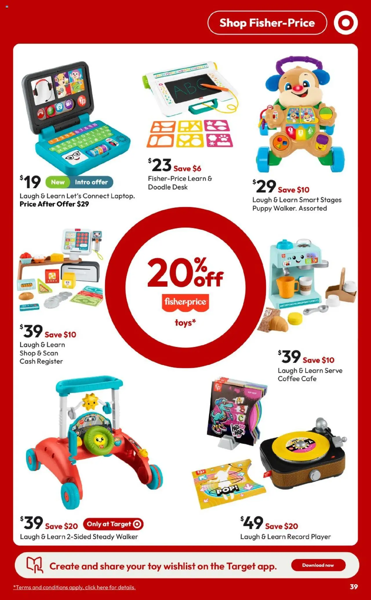 Target catalogue - valid from 18.09.2025 | Page: 39 | Products: Desk, Coffee, Player, Record player